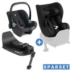 Bilstolsett 3 deler Tulip, Lily og Isofix Base Root i-Size forfra