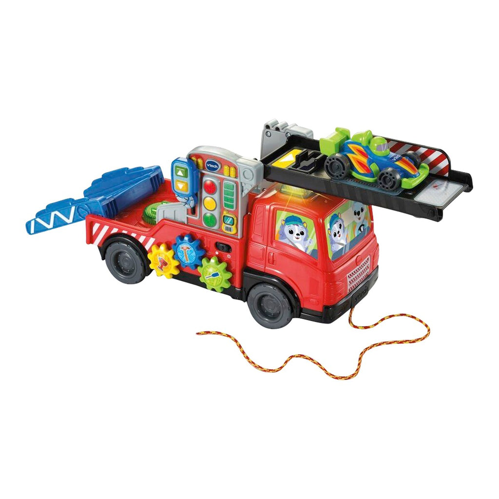 Biltransporter med lyd og lys fra 1 år - Vtech Baby lys- og lydfunksjon