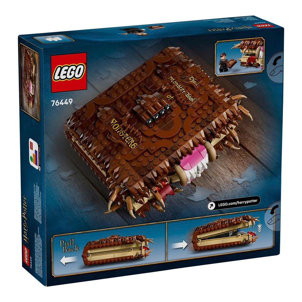 Nærbilde av Bitende monsterbok 518 deler fra 9 år - LEGO® Harry Potter™