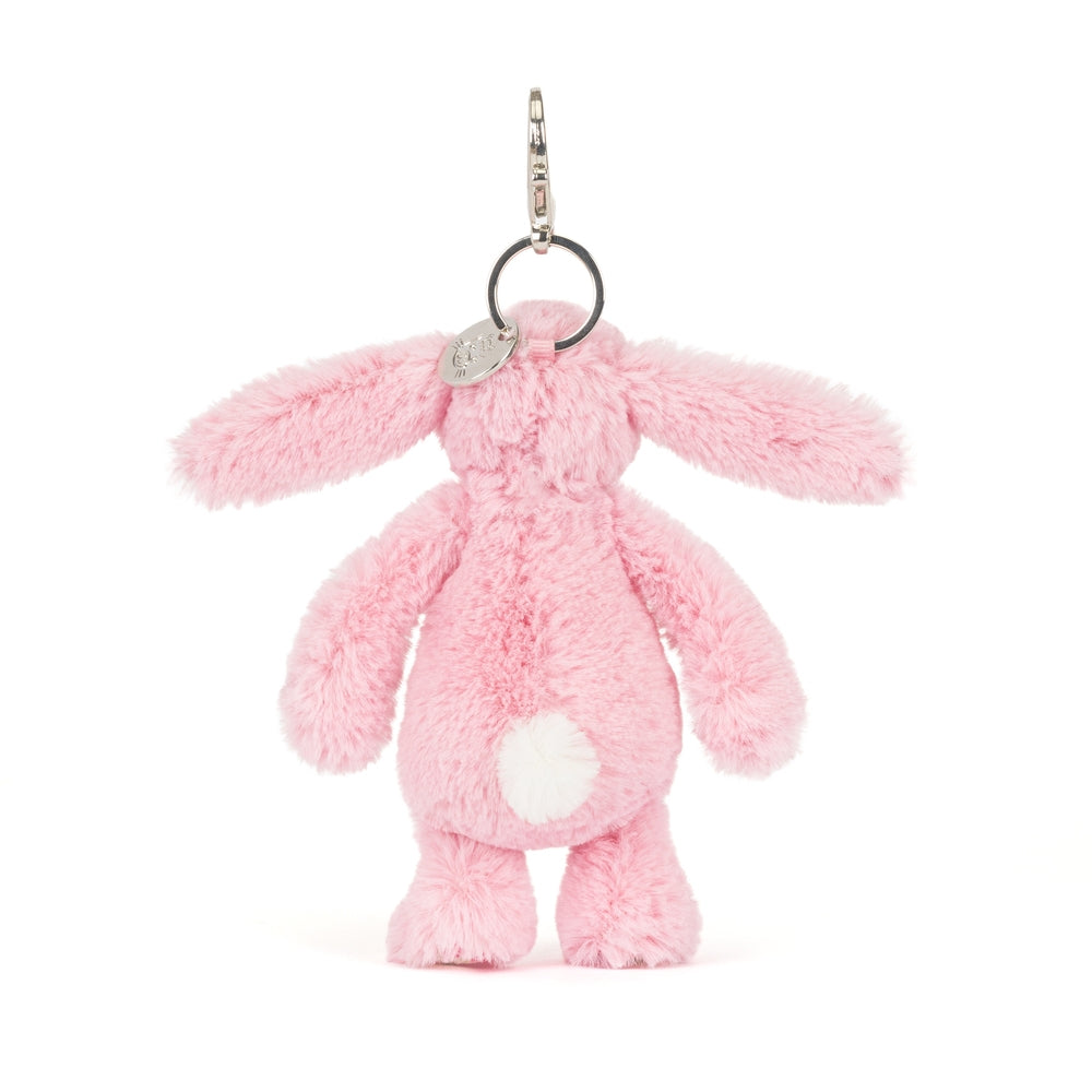 Bakside av Blushkin Blossom Bunny veskeanheng