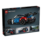 Nærbilde av LEGO Technic BMW M4 GT3 EVO detaljer