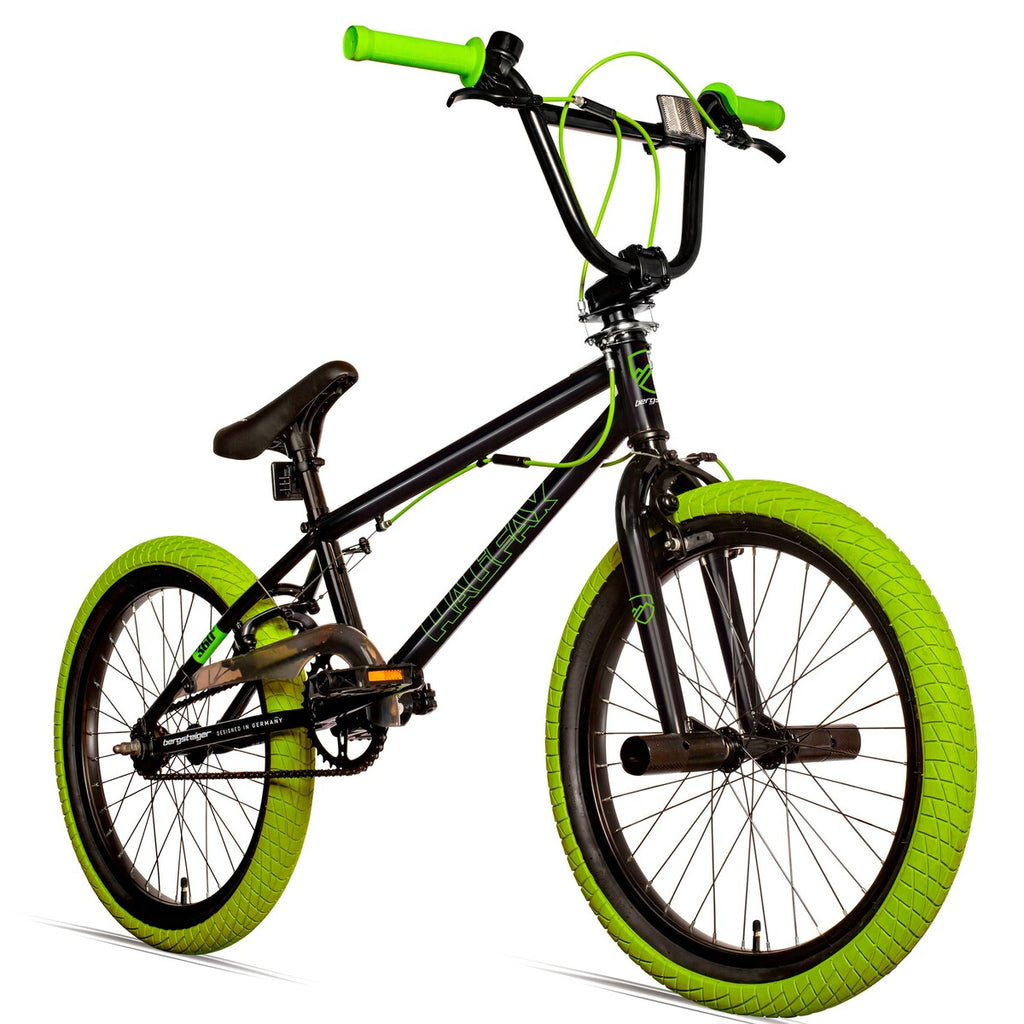 BMX-sykkel Halifax 20 tommer med Hi-Ten stålramme - Bergsteiger