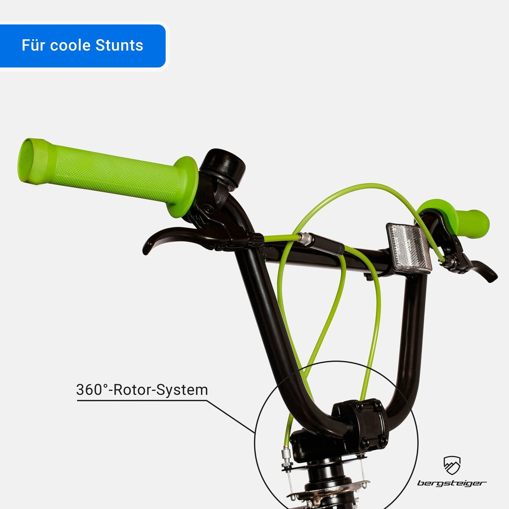 BMX-sykkel Halifax 20 tommer med Hi-Ten stålramme - Bergsteiger