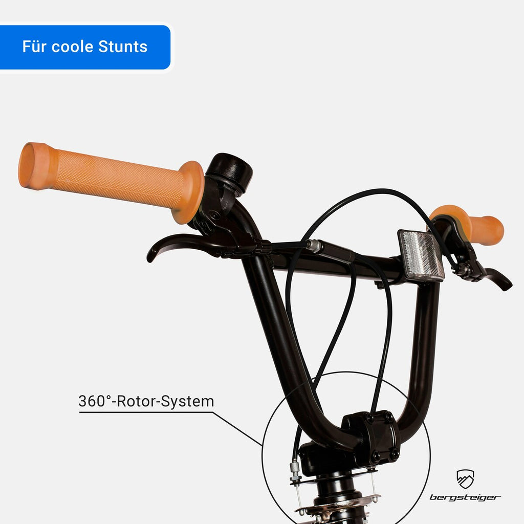BMX-sykkel Halifax 20 tommer med Hi-Ten stålramme - Bergsteiger