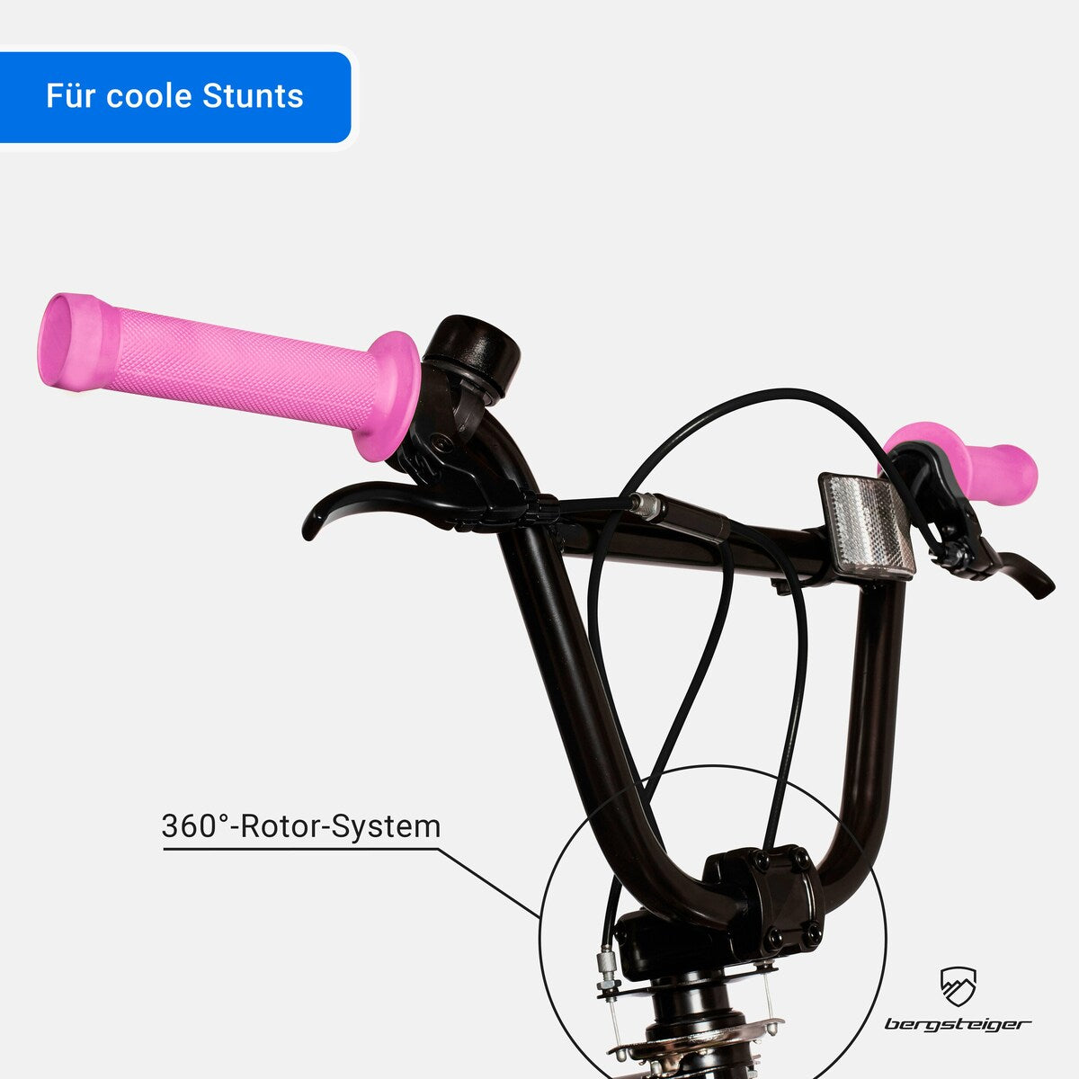BMX-sykkel Halifax 20 tommer med Hi-Ten stålramme - Bergsteiger