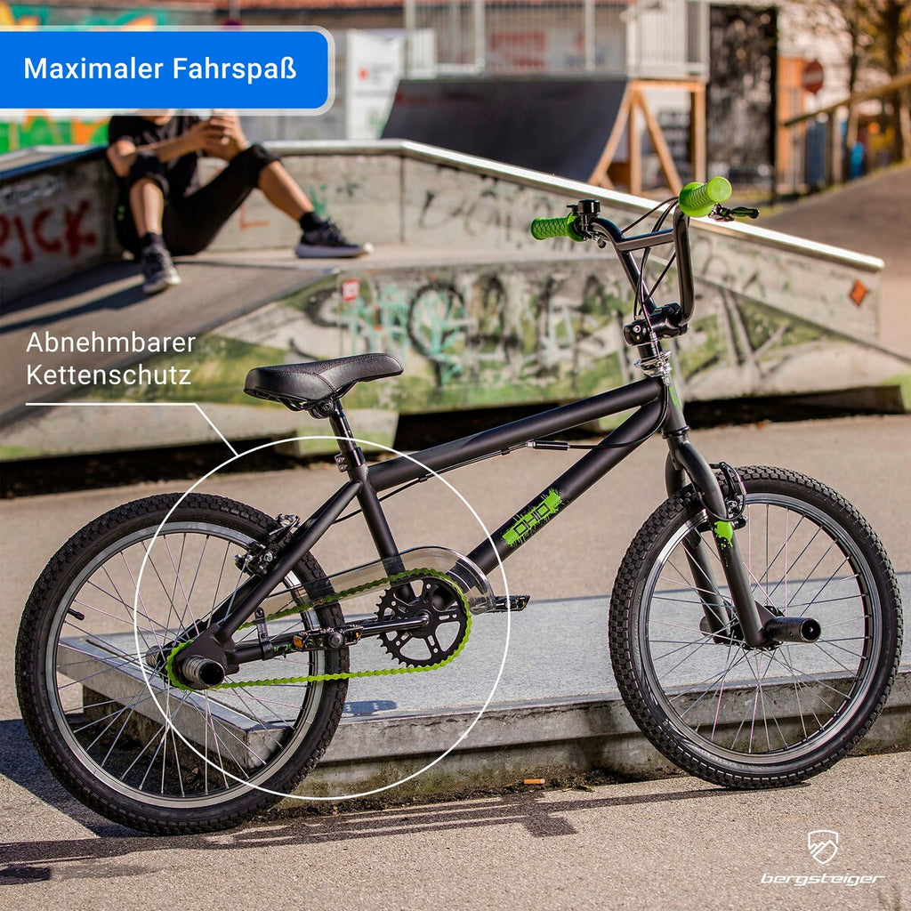 BMX-sykkel Ohio 20 tommer med kjedebeskytter bakside