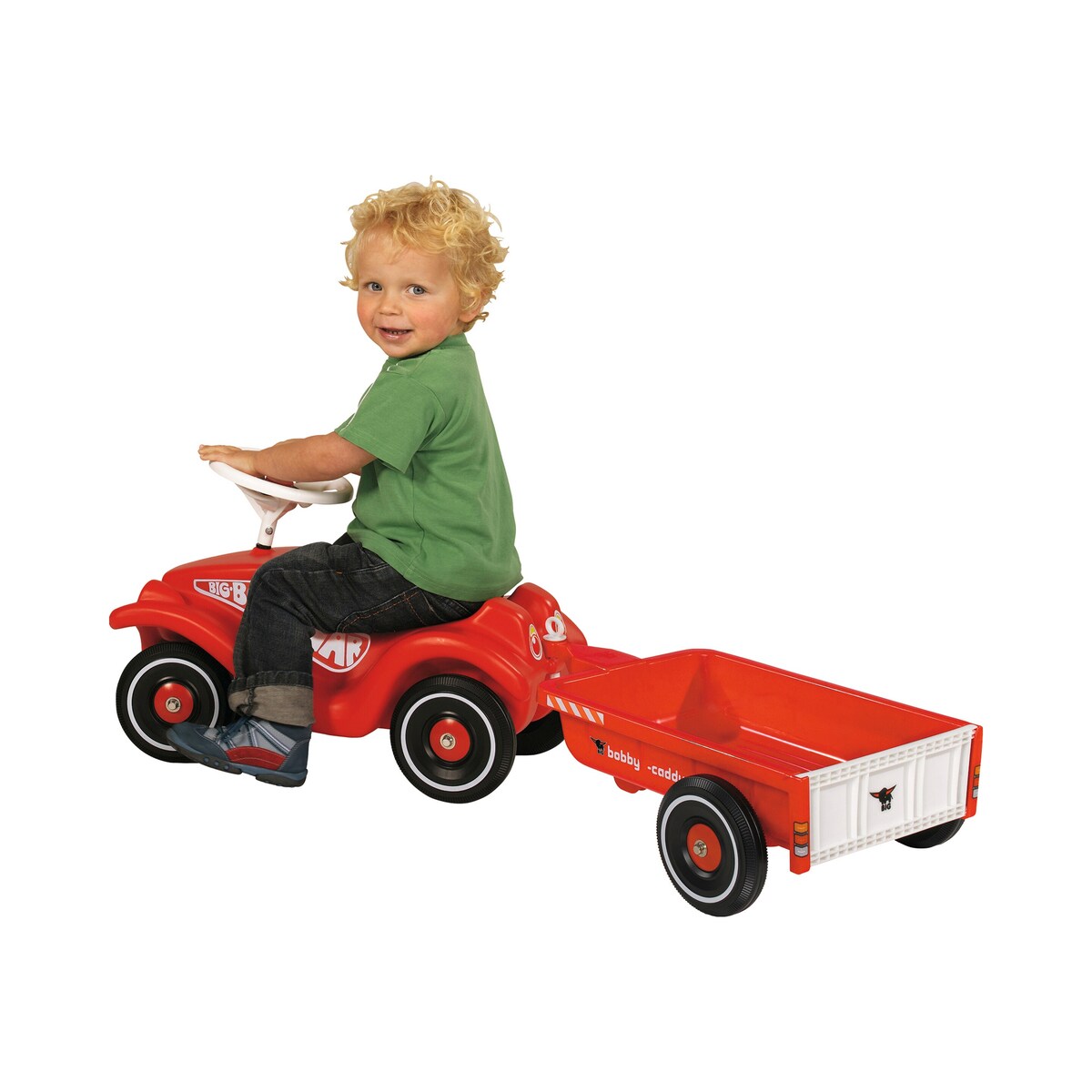 Bobby Caddy tilhenger for Bobby Car detalj av ladeklappe