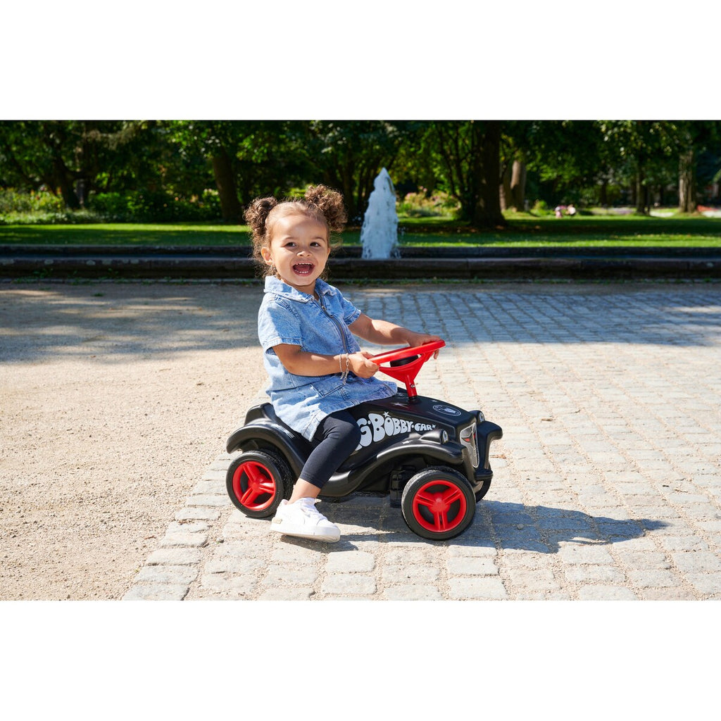 Bobby Car Classic Little Rocker gåbil nærbilde av setet