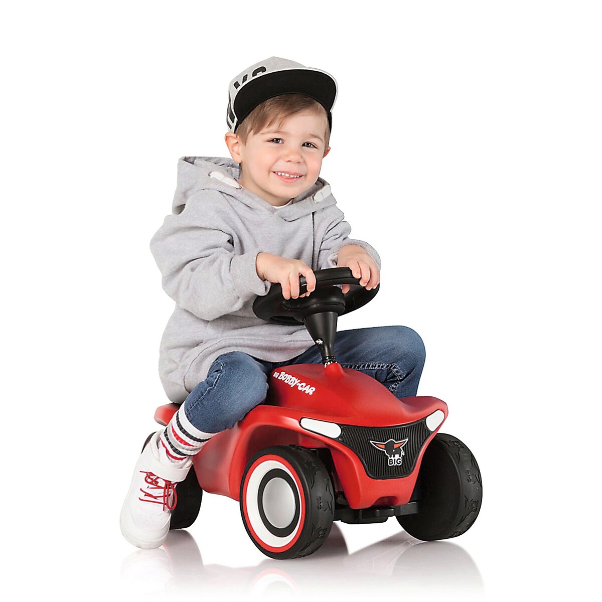 Bobby Car Neo gåbil med stillehjul bakside