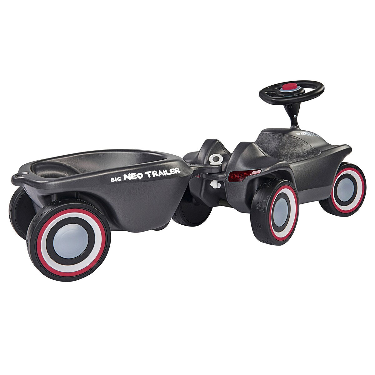 Bobby Car Neo Trailer tilhenger 3 liter på gress