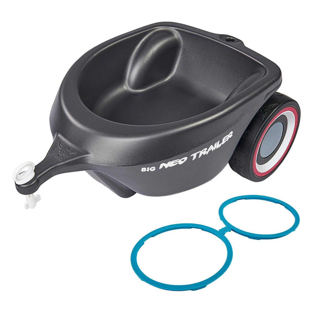 Bobby Car Neo Trailer tilhenger 3 liter i rot farge