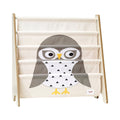 Bokhylle med 4 lommer resirkulert polyester 62x61 cm forfra