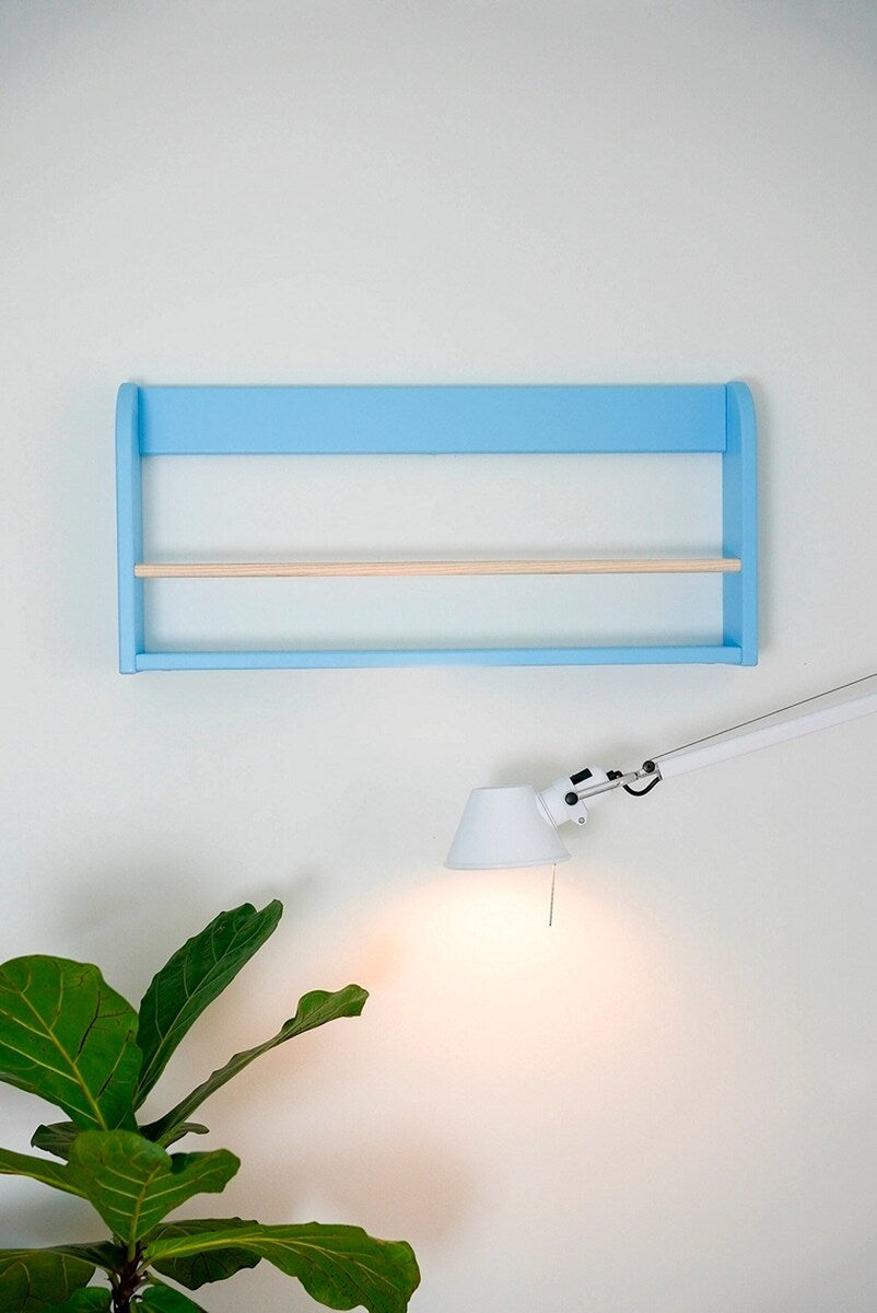 Bokhylle Dots Blue Skies FSC-sertifisert MDF/ask 75 cm bakside