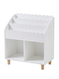 Bokhylle for barn FESTON med 2 hyller MDF 64,6x72 cm forfra