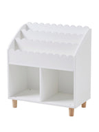Bokhylle for barn FESTON med 2 hyller MDF 64,6x72 cm forfra