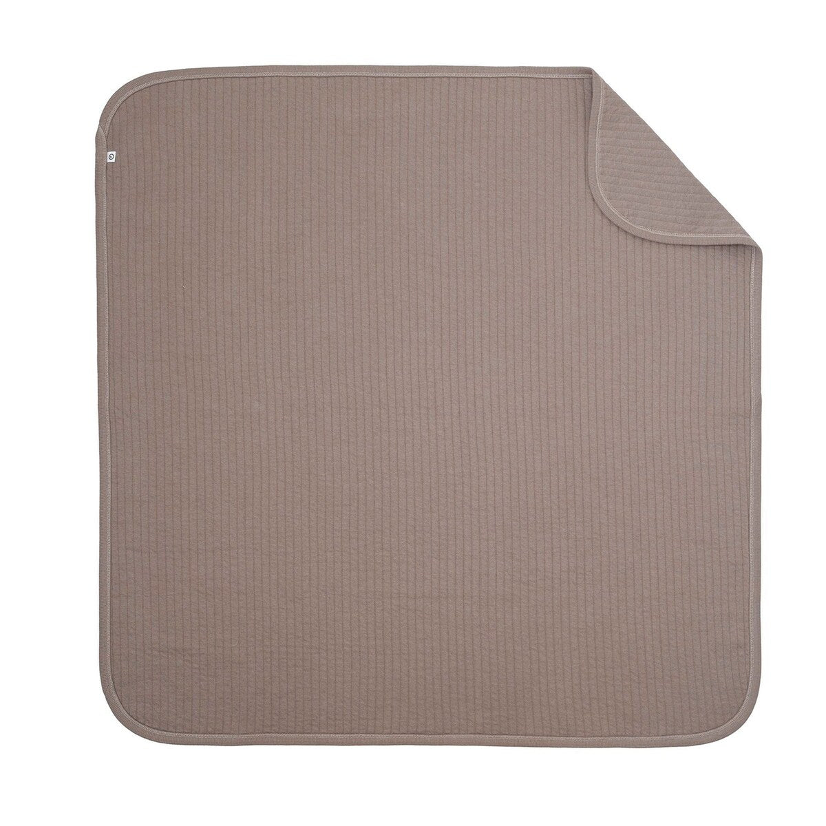 Bomullsteppe for baby 90x90 cm GOTS-sertifisert forfra