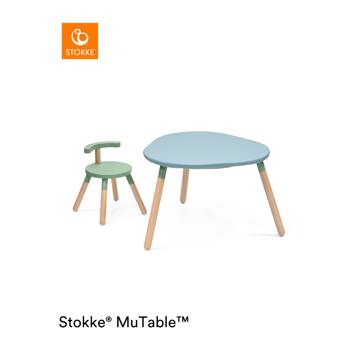 Bordbeskyttelse i silikon for MuTable™ V2 montert på bordet