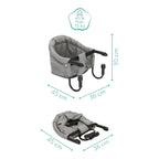 Bordstol Flexi for bordplate 2-8,5 cm fra 6 mnd - babycab