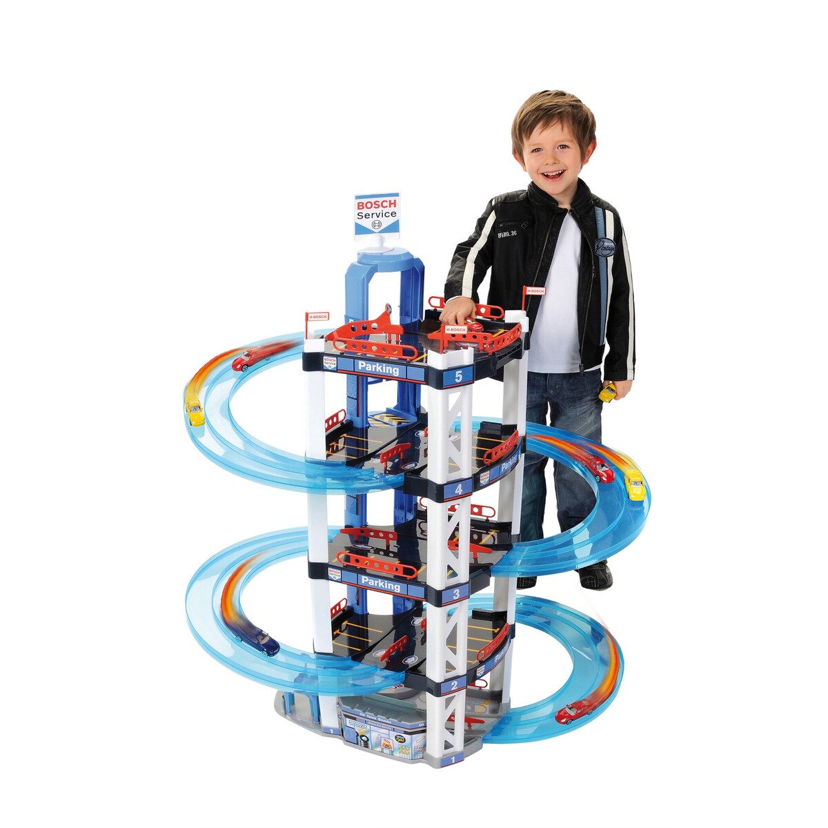 Bosch Car Service parkeringshus 5 etasjer 85 cm bakside