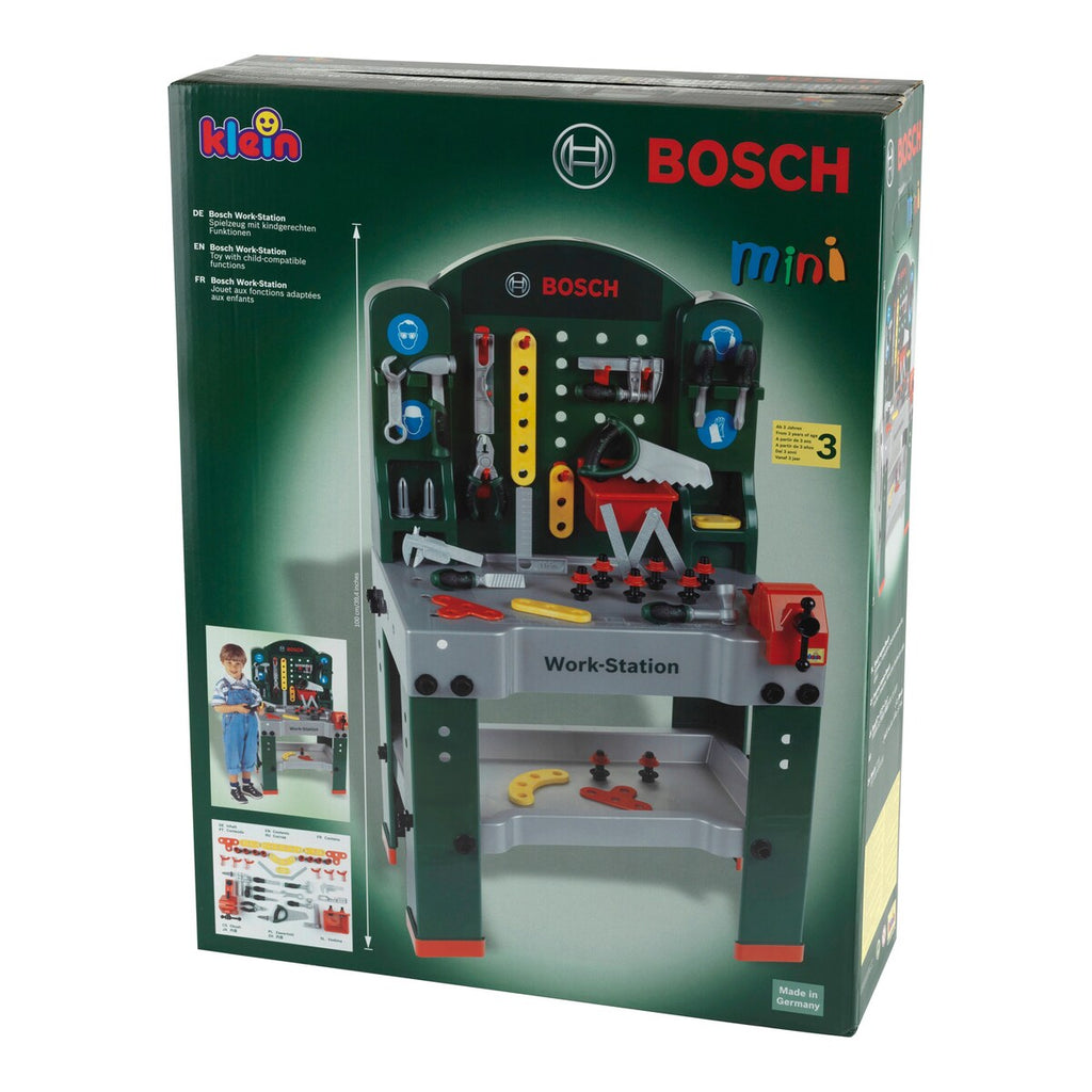 Bosch Work-Station arbeidsbenk for barn 44 deler med skiftenøkler