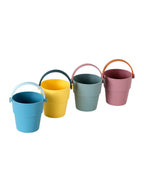 Bøttesett 4-pk silikon til badekar 9 x 8 cm forfra