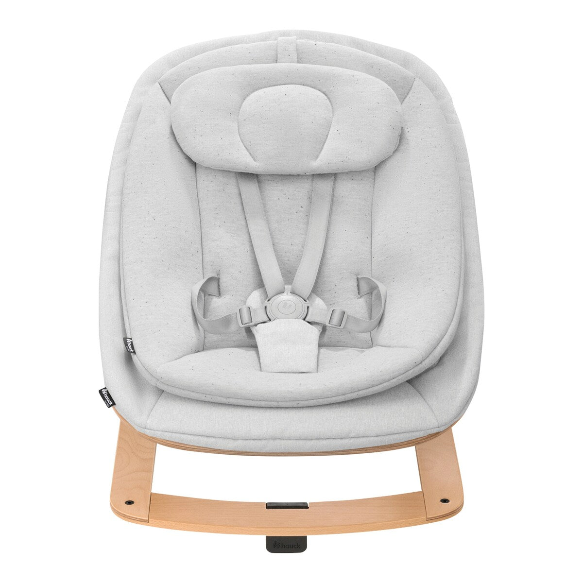 Bouncer Eco vippestol bakside med treverk detalj