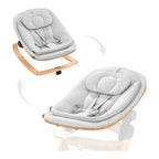 Bouncer Eco vippestol forfra med polstret liggeflate