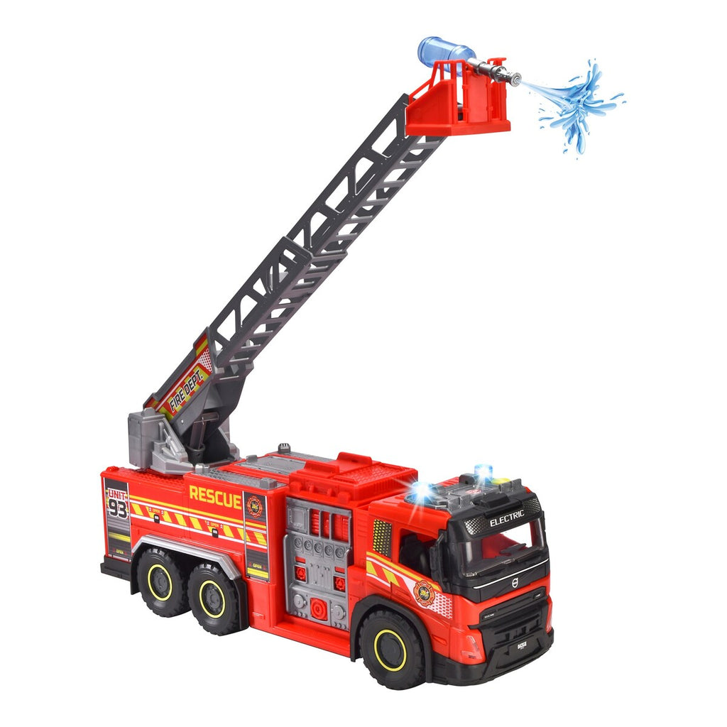 Detalj av utstrekbar stige på Brannbil Giant Fire Truck 57 cm