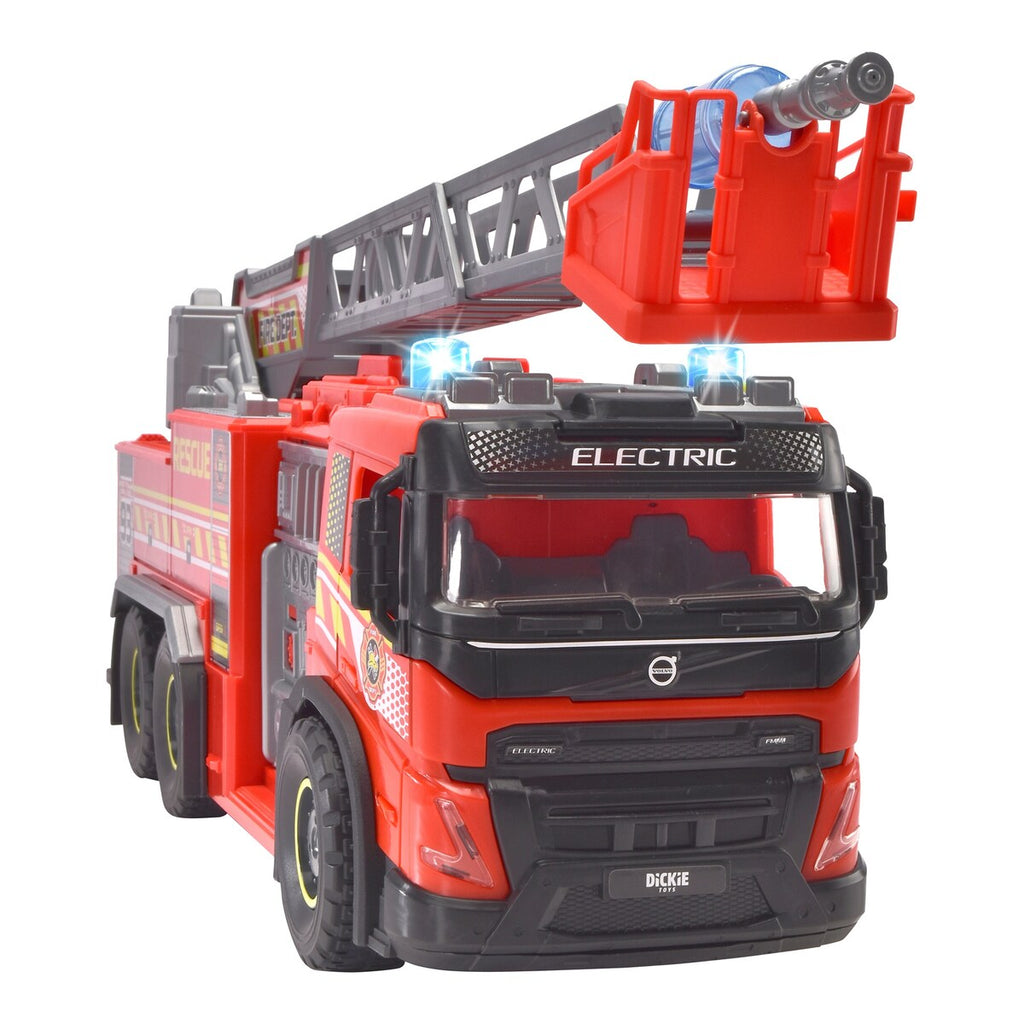 Brannbil Giant Fire Truck 57 cm med lys og lyd montert