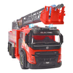 Brannbil Giant Fire Truck 57 cm med lys og lyd montert