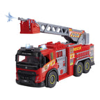 Nærbilde av vannsprøyte på Brannbil Giant Fire Truck 57 cm