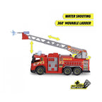 Brannbil Giant Fire Truck 57 cm med lys og lyd med åpen stige