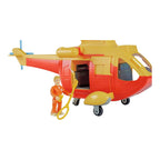 Detalj av Brannmann Sam helikopter Wallaby II med figur