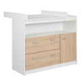 Bred stellekommode Gabriella 98x117 cm avtagbar topp forfra