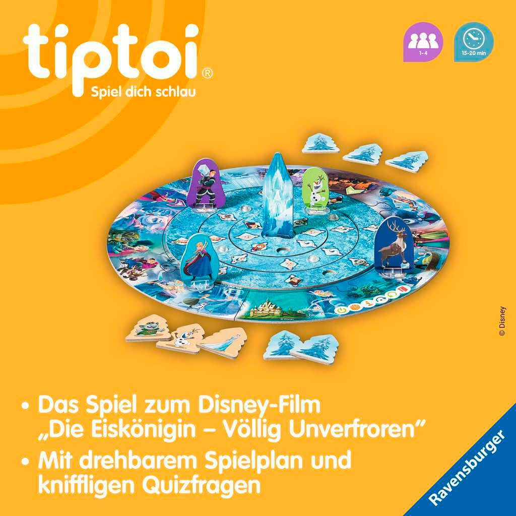 Brettspill Disney Frost det gale kappløpet oversikt over spillbrett