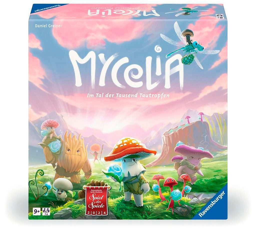 Brettspill Mycelia deckbuilding forfra