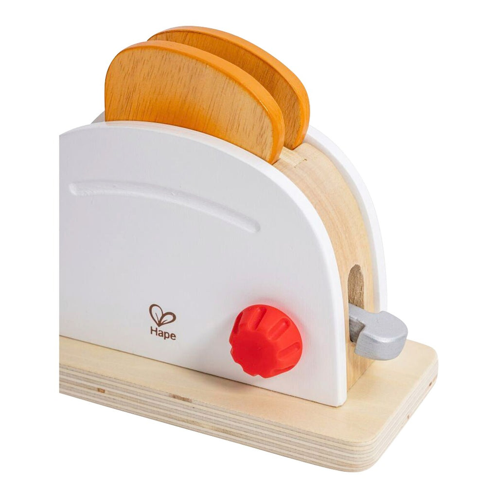 Montert Brødrister-sett pop-up lekemat 18 x 18 x 11 cm fra 2 år fra Hape