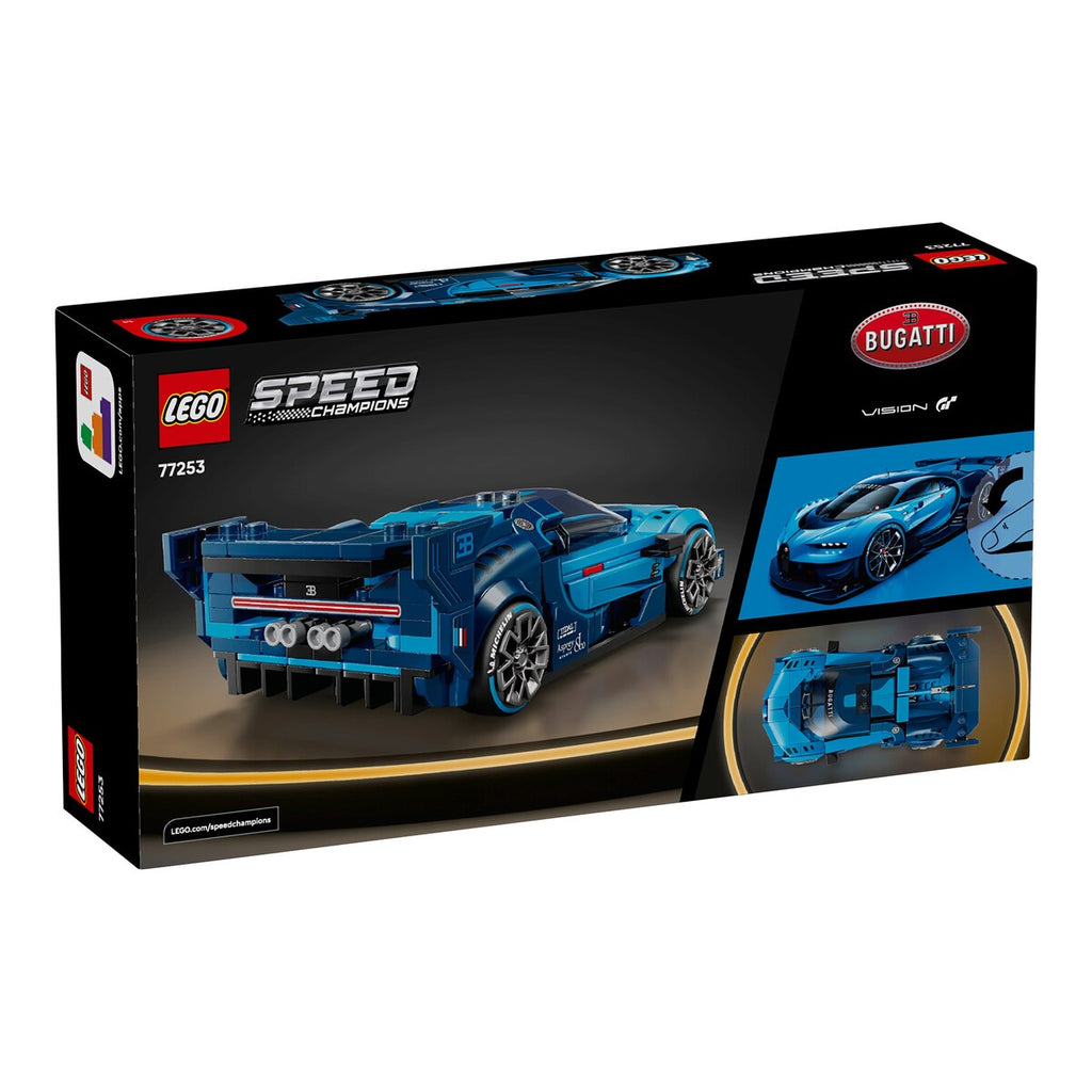 Nærbilde av frontlykter på Bugatti Vision GT hypersportsbil 77253