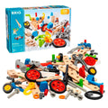 Builder boks 135 deler konstruksjonsleke fra 3 år forfra