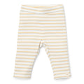 Bukse Multi Stripe økologisk bomull str. 68 - Little Dutch forfra