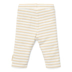 Bakside av Bukse Multi Stripe økologisk bomull str. 68 - Little Dutch