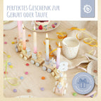 Bursdagstog i tre Candy Look med 6 lys med lys