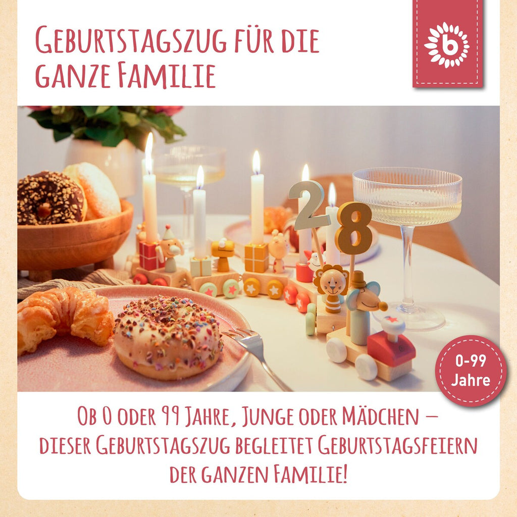 Bursdagstog i tre Scandi-Chic Berry bakside