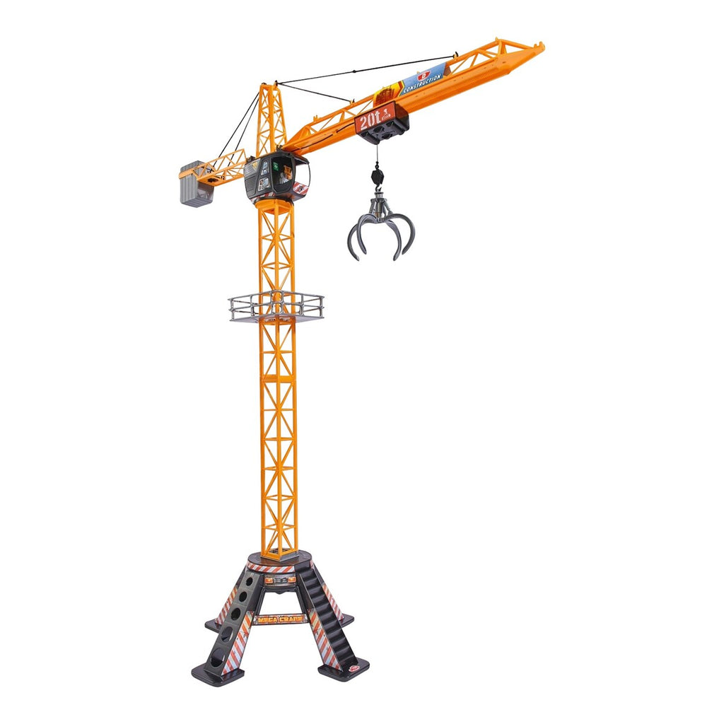 Byggekran Mega Crane 120 cm med kabelfjernstyring forfra
