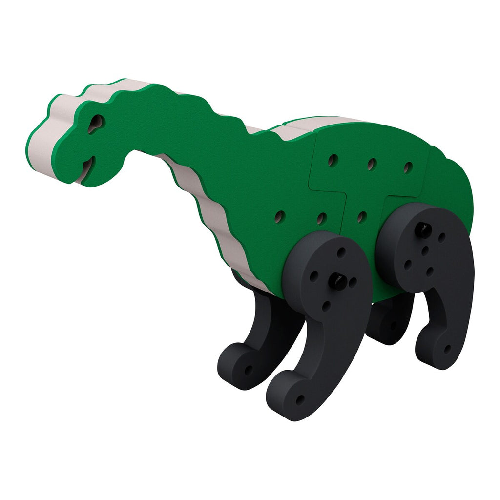 Byggesett Dra-Cro-Saurus 3-i-1 i vaskepose