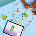 Byggesett dyreklinikk 141 deler fra 4 år - LEGO Friends detalj av dyrefigurer