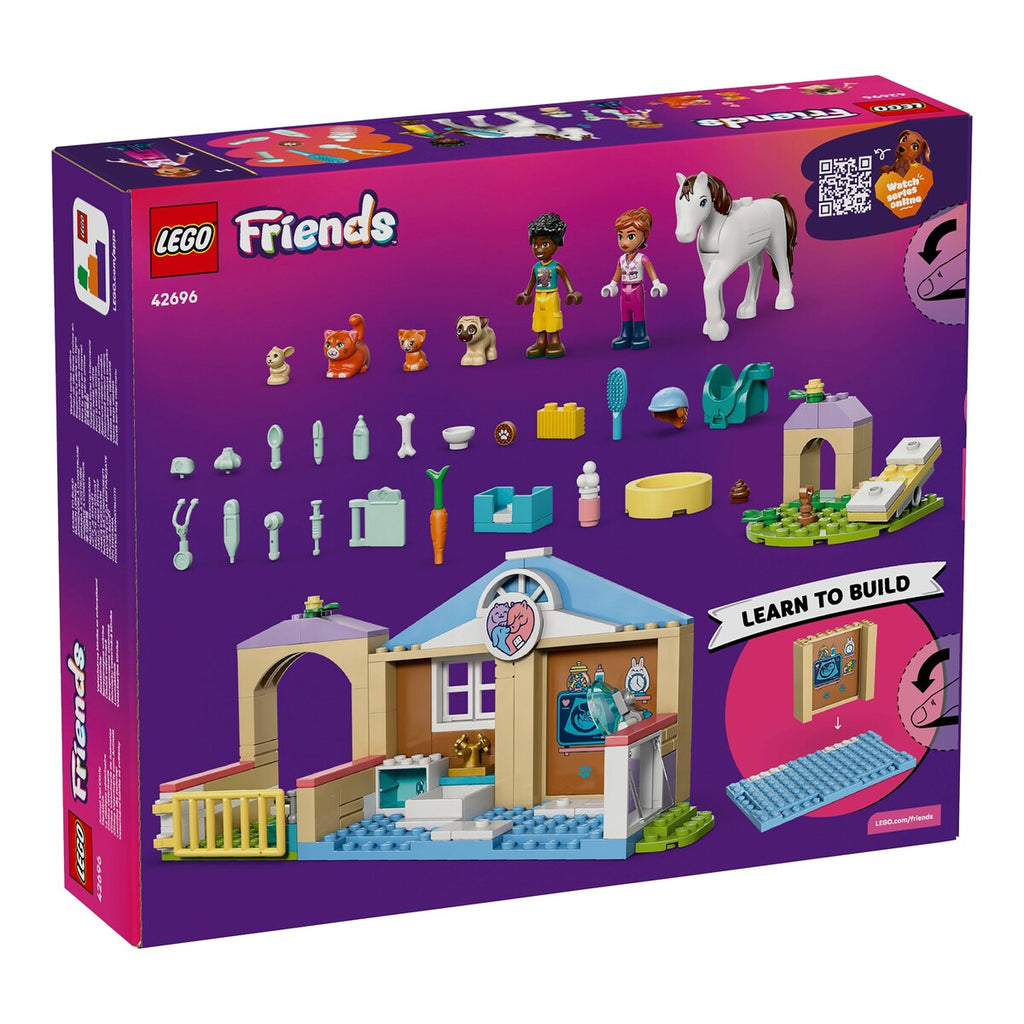 Byggesett dyreklinikk 141 deler fra 4 år - LEGO Friends nærbilde av tilbehør