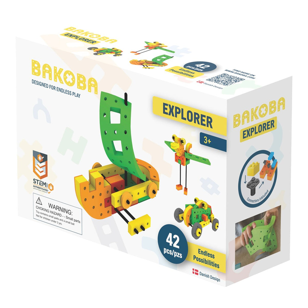 Byggesett Explorer 42 deler EVA-skum fra 3 år forfra