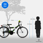 Bysykkel Sydney 20/24 tommer for barn med Y-ramme profil