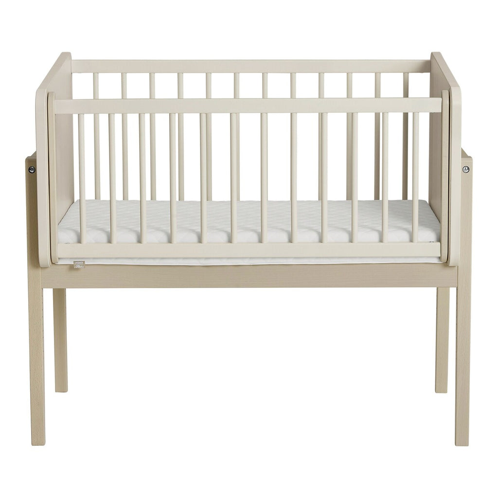 Bedside crib Little Cloud massivtre 90x50 cm liggeplass - PAIDI